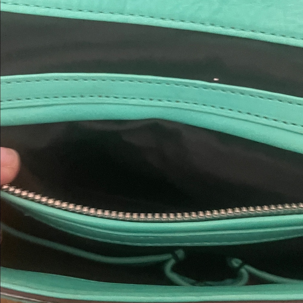 Rebecca minkoff collection Aqua Crossbody Bag with Chain Strap - Picture 4 of 10